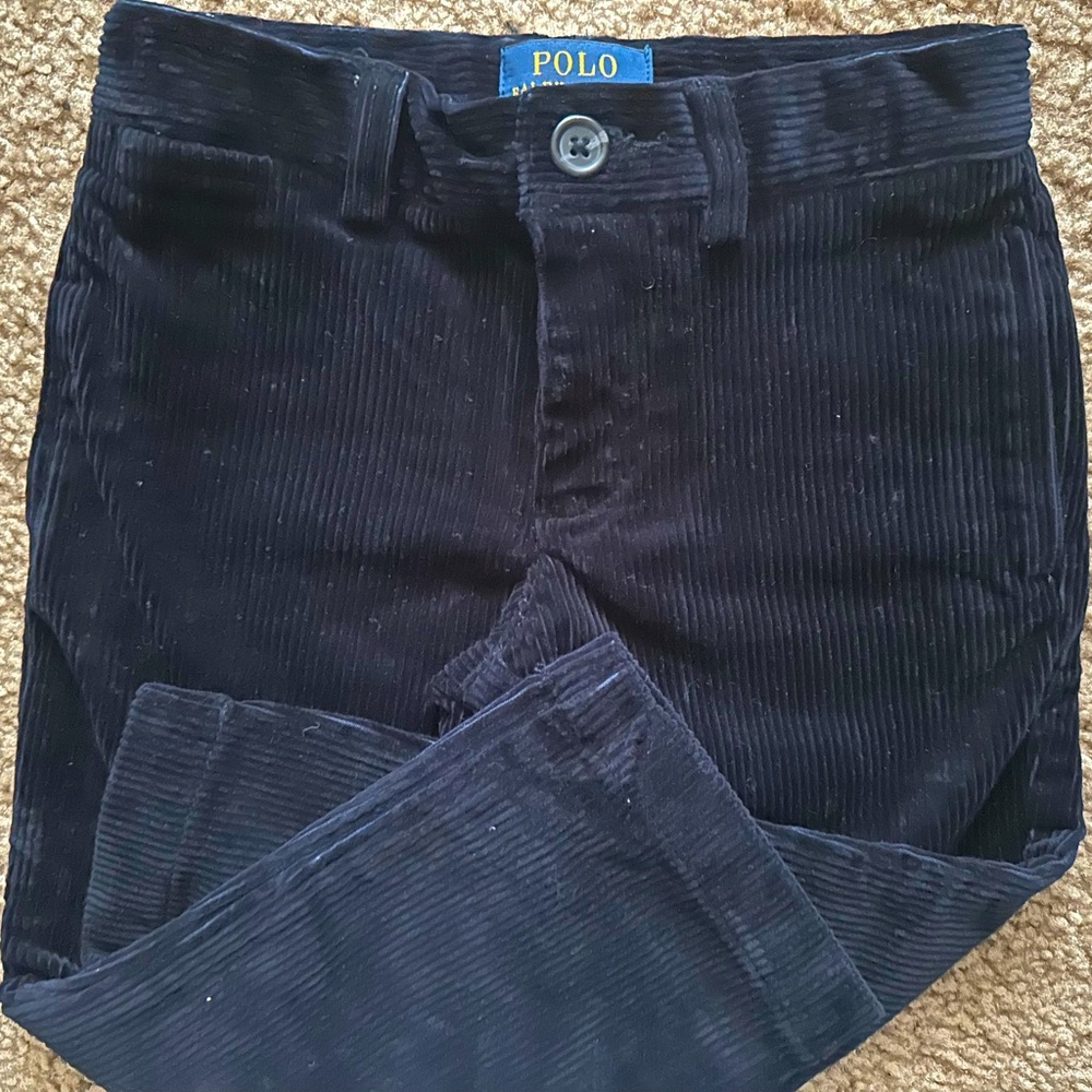 RL Straight Fit Cotton Corduroy Pant
